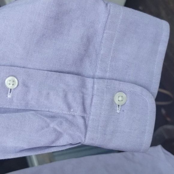 Polo by Ralph Lauren Men's Lavender Button Down Shirt 17.5 / 35 - Picture 4 of 5